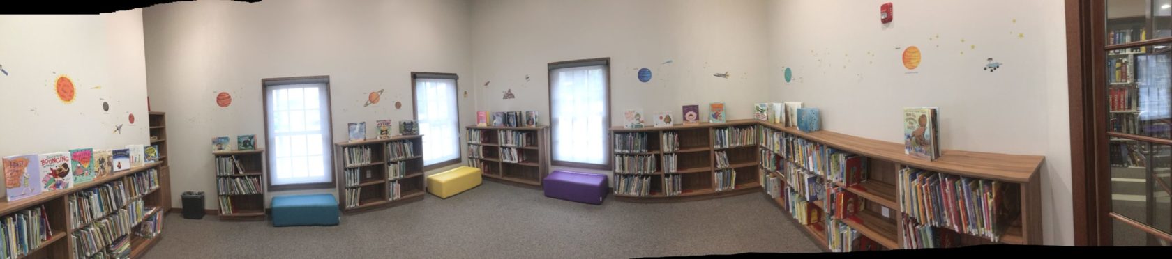 0925 Hardy County Public Library Panorama of Children's Area