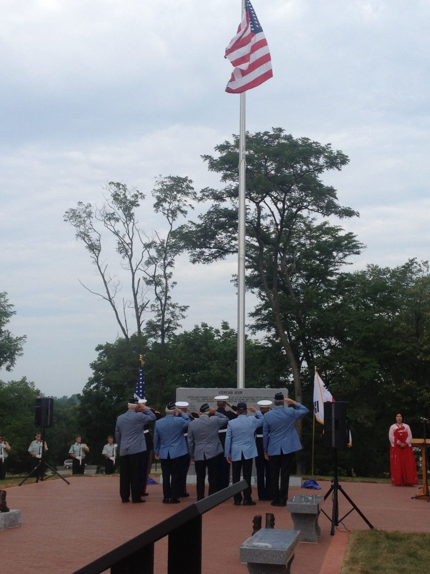 1029 Korean War Memorial Ceremony